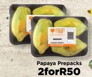 Papaya Prepacks-For 2