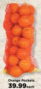 Orange Pockets-Each