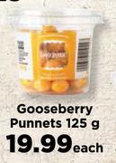Gooseberry Punnets-125g Each