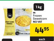 M Frozen Sweetcorn-1Kg Each