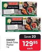Eskort Snack Time Platter-1kg Each