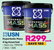 USN Hyperbolic Mass 4KG Assorted