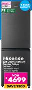 Hisense 223L Bottom Mount Freezer Fridge (H310BIT)