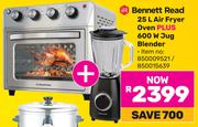 Bennett Read 25L Air Fryer Oven PLUS 600W Jug Blender