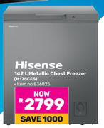 Hisense 142L Metallic Chest Freezer (H175CFS)