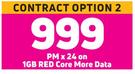 Samsung Galaxy S22 Plus 5G Black Smartphone-On 1GB Red Core More Data (24 Months)