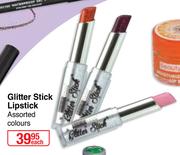 Beauty Treats Glitter Stick Lipstick Assorted Colours-Each