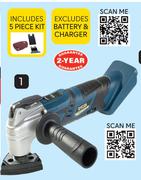Ryobi 18V Li-Ion Cordless Multi Purpose Tool XMP-18