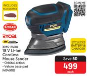 Ryobi 18V Li-Ion Cordless Mouse Sander XMS-2400
