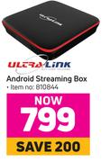 Ultra Link Android Streaming Box