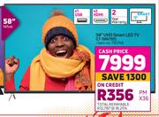 JVC 58" UHD Smart LED TV LT-58N785