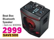 JVC Beat Box Bluetooth Speaker