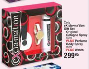 Coty Exclamation Gift Set Original Cologne Spray-50ml