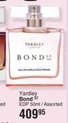 Yardley Bond ST EDP Assorted-50ml