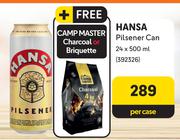 Hansa Pilsener Can-24 x 500ml Per Case