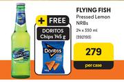 Flying Fish Pressed Lemon NRBs-24 x 330ml Per Case