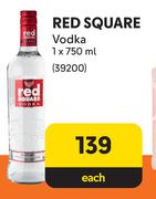 Red Square Vodka-750ml Each