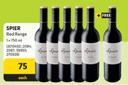 Spier Red Range-750ml Each
