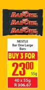 Nestle Bar One Large Bars-55g