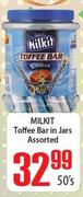 Milkit Toffee Bar In Jars Assorted-50's Pack