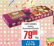 Cape Cookies Luxury Assortment Biscuits-1Kg