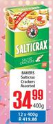 Bakers Salticrax Crackers Assorted-400g