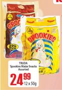 Truda Spookles Maize Snacks Assorted-12x50g