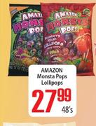 Amazon Monsta Pops Lollipops-48's Pack