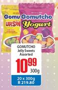 Gomutcho Jelly Sweets Assorted-300g