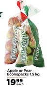 Apple Or Pear Econopacks-1.5Kg Each