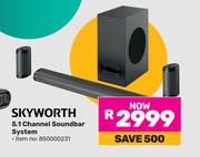 Skyworth 5.1 Channel Soundbar System