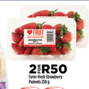 Farm Fresh Strawberry Punnets-2 x 250g