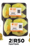 Papaya Prepacks-For 2