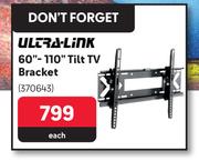 Ultra Link 60"-110" Tilt TV Bracket
