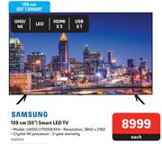 Samsung 139cm (55") Smart UHD LED TV UA55CU7000KXXA