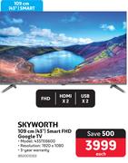 Skyworth 109cm (43") Smart FHD Google TV 43STE6600