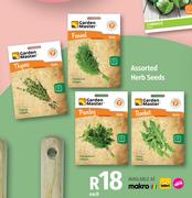 Garden Master Assorted Herb Seeds-Each
