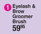 Cala Eyelash & Brow Groomer Brush