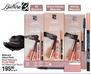 Bionike Mascara Value Pack (Black Mascara Plus Free HD Black Eye Pencil)-Per Pack