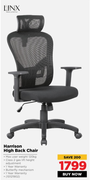 Linx Harrison High Back Chair