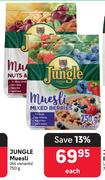 Jungle Muesli (All Variants)-750g Each