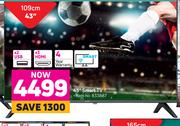 Hisense 43" (109cm) Smart TV 