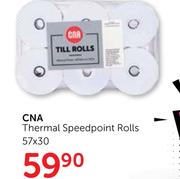 CNA Thermal Speedpoint Rolls 57 x 30