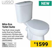 Lusso Miro Eco Toilet Suite
