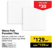 Marco Polo Porcelain Tiles-600mm x 600mm Per Sqm