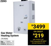 Zero Gas Water Heating System