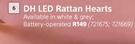 DH LED Rattan Hearts