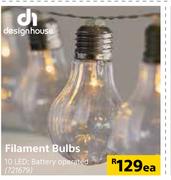 Design House Filament Bulbs-Each