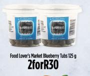 Food Lover's Market Blueberry Tubs-For 2 x 125g