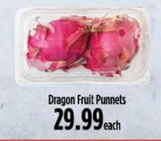 Dragon Fruit Punnets-Each